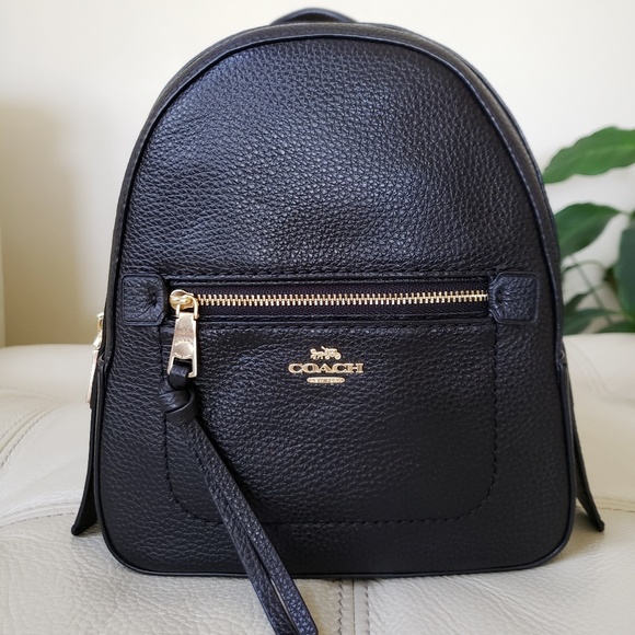 coach andi backpack black